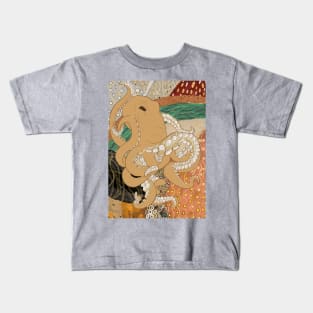 Octopods with Gustav Klimt Kids T-Shirt